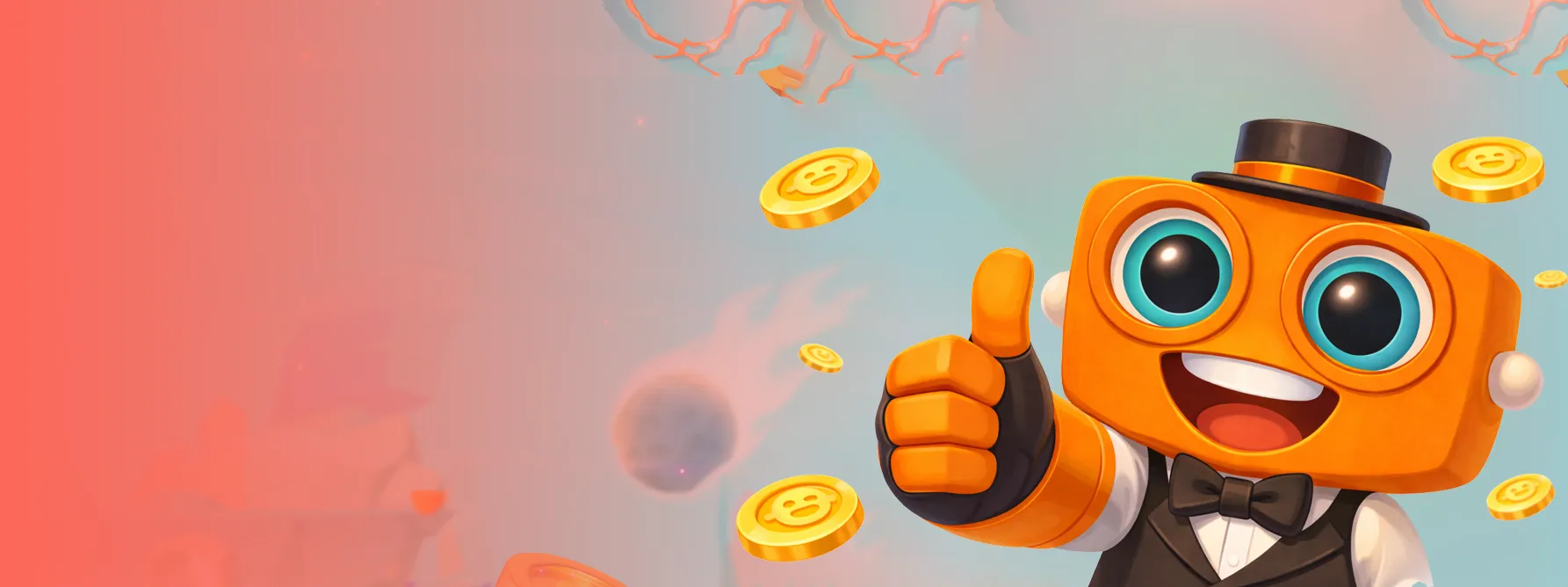 happy hugo casino bonus banner
